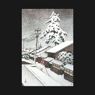 Miyazu in Tango by Kawase Hasui T-Shirt