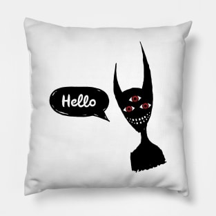 Hello darkness Pillow