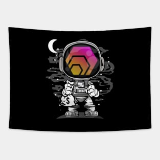Astronaut HEX Coin To The Moon Crypto Token Cryptocurrency Wallet Birthday Gift For Men Women Kids Tapestry