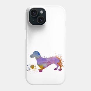 Dachshund art Phone Case