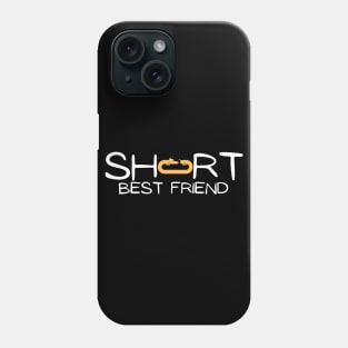 Short best friend with dachshund  dog Phone Case