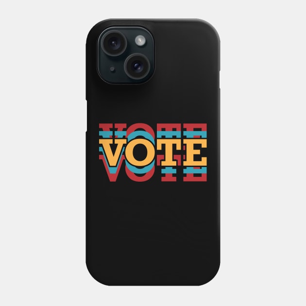 Vote Phone Case by KC Happy Shop