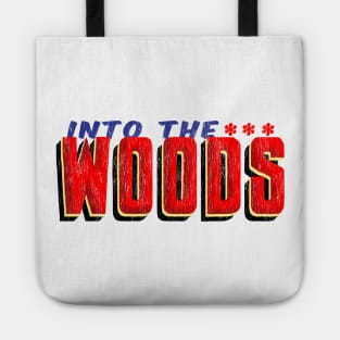 INTO THE WOODS (a la "In The Heights") Tote