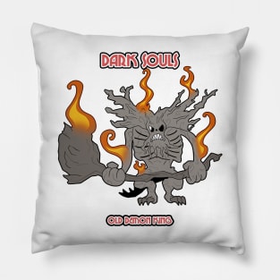 OLD DEMON KING IN CUPHEAD STYLE! Pillow