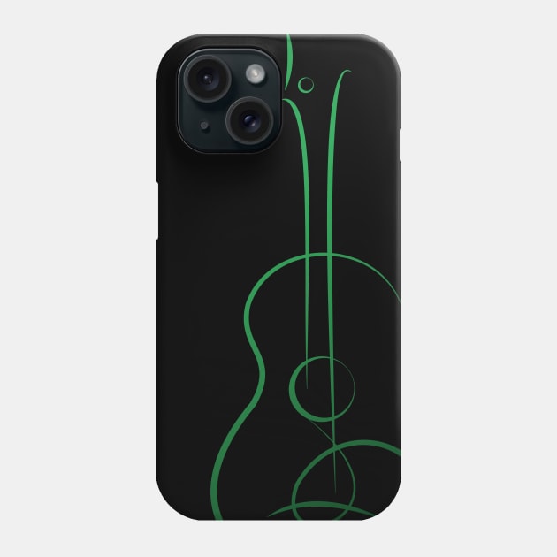 STAR GUITAR Phone Case by EdsTshirts