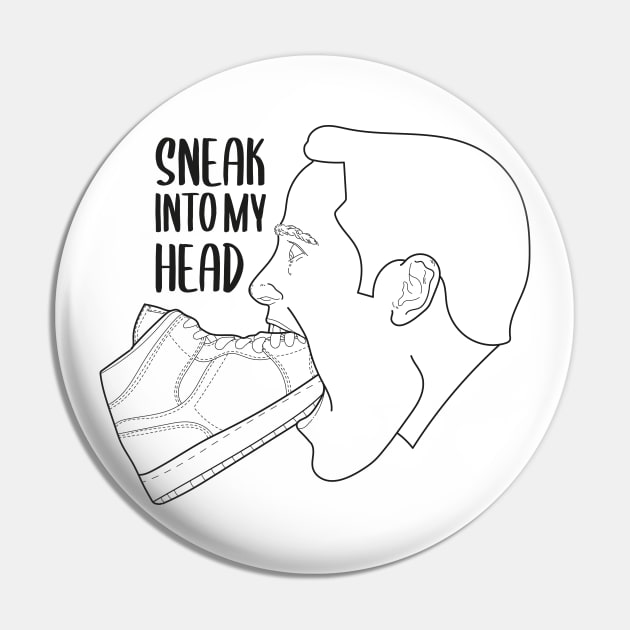 Sneak into my head Pin by SUGAH