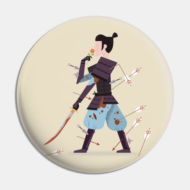 Samurai Pin by wharton