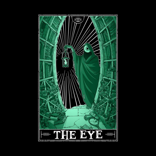 The Eye Tarotesque (dark) by Rusty Quill