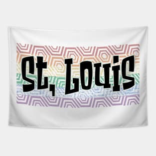 LGBTQ PATTERN AMERICA SAINT LOUIS Tapestry