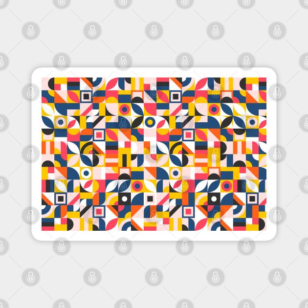 Geometric Pattern Magnet by Mako Design 