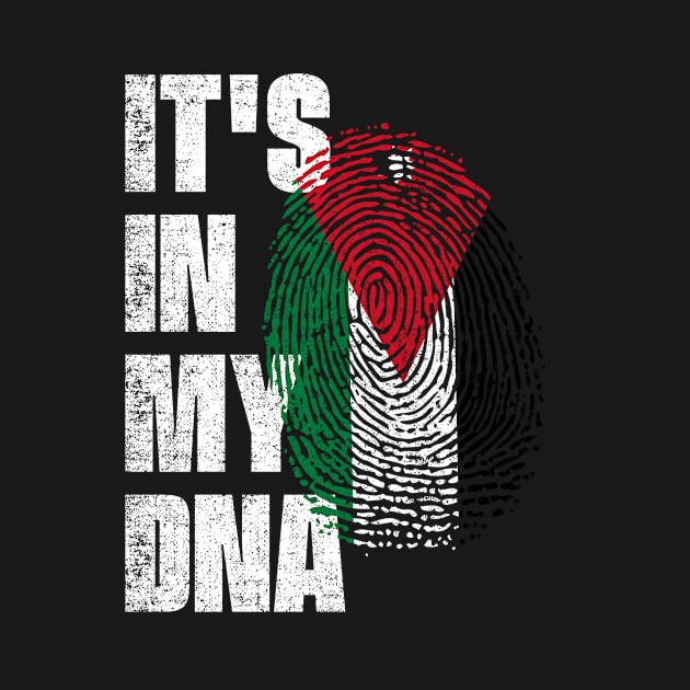 IT'S IN MY DNA Jordan Flag by Calenda