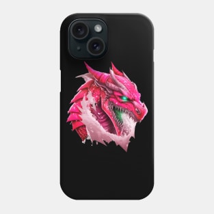 Angry Red Dragon Phone Case