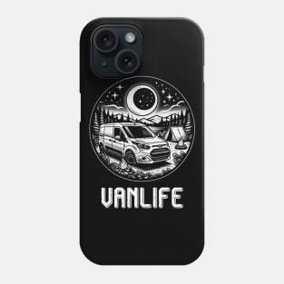 Ford transit connect Vanlife camping Phone Case