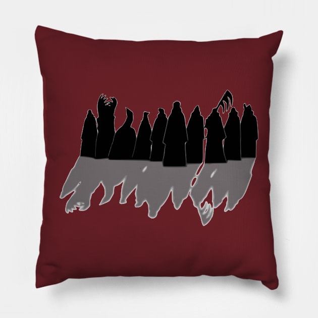 akatsuki shadow (team) Pillow by dablohotaka