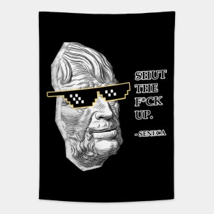 Savage Seneca Quote I Tapestry