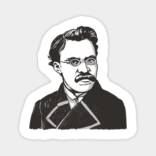 FRIEDRICH NIETZSCHE PORTRAIT Magnet