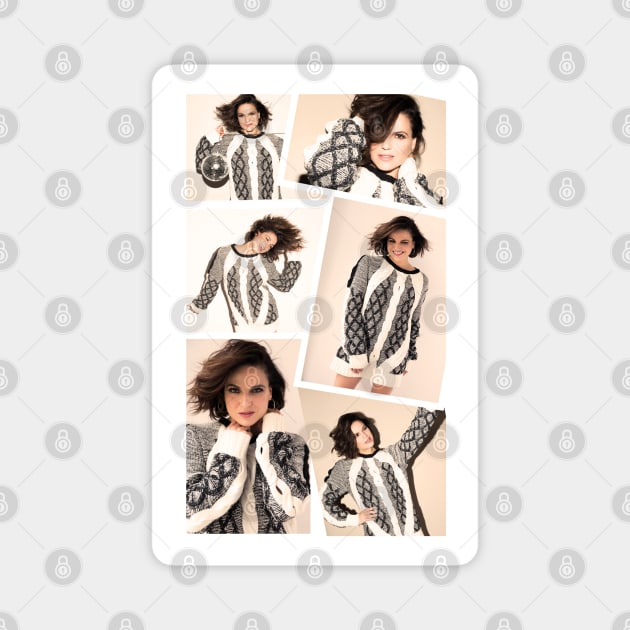 Lana Parrilla photoshoot Magnet by willow141