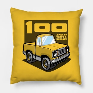 Bright Yellow - D-100 (1978 - White-Based) Pillow