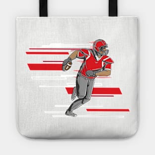 Speed Footballer - Sports Gift Tote