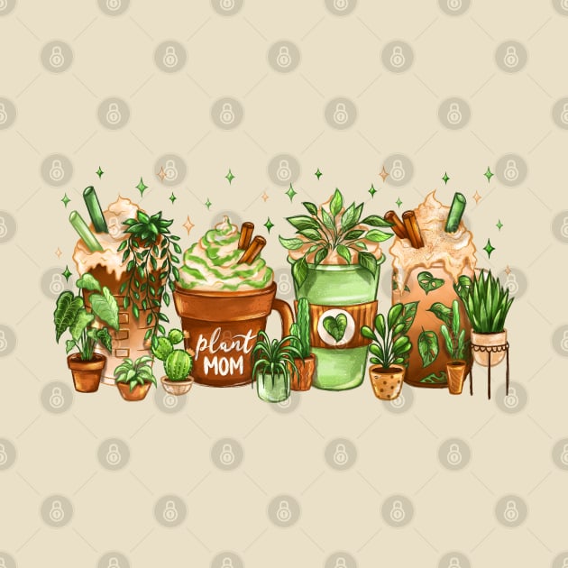 Plant Mom Coffee Design by MoonyLimeDesign