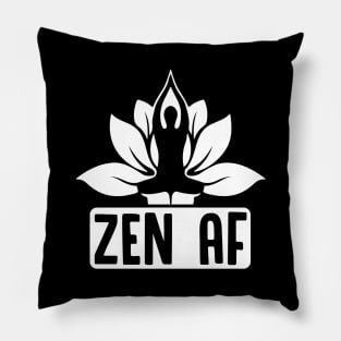 Zen AF Meditation Gift Pillow