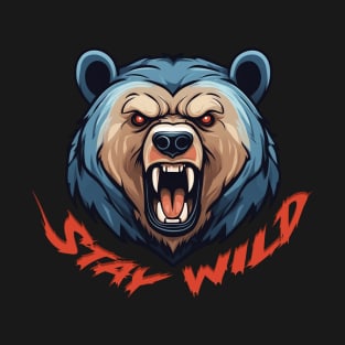 Stay Wild, Bear T-Shirt