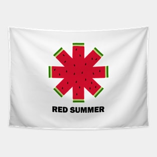 Red Summer Tapestry