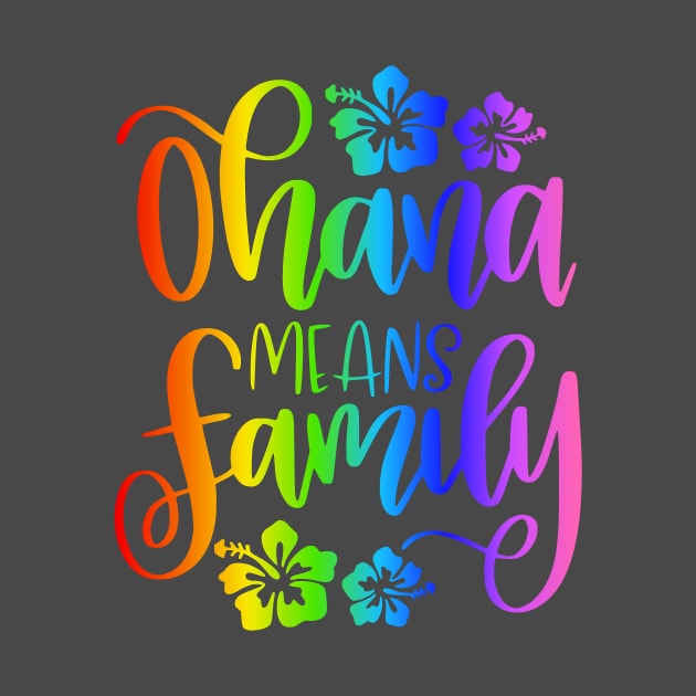 Ohana Means Family by PlayfulPandaDesigns