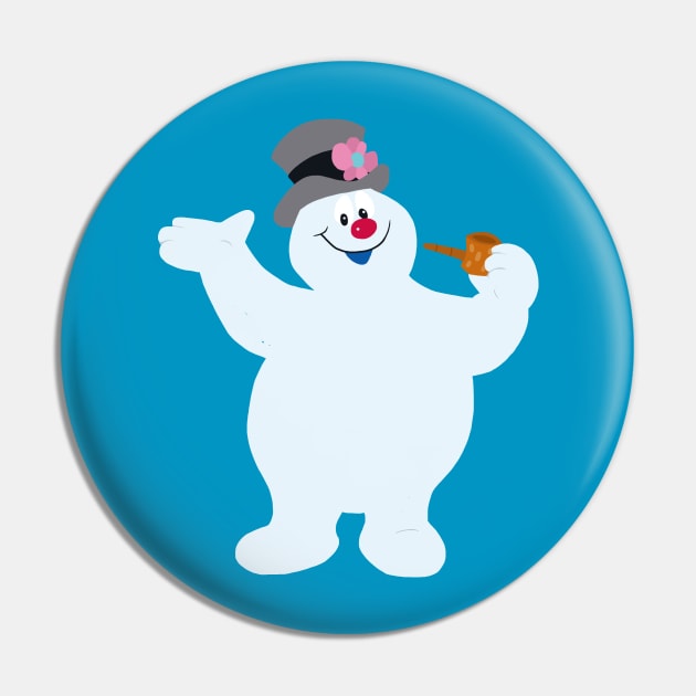 snowman Pin by ElviaMontemayor