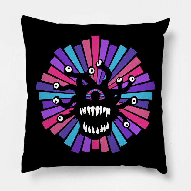 Tyrant Cyberpunk Pillow by OfficialTeeDreams