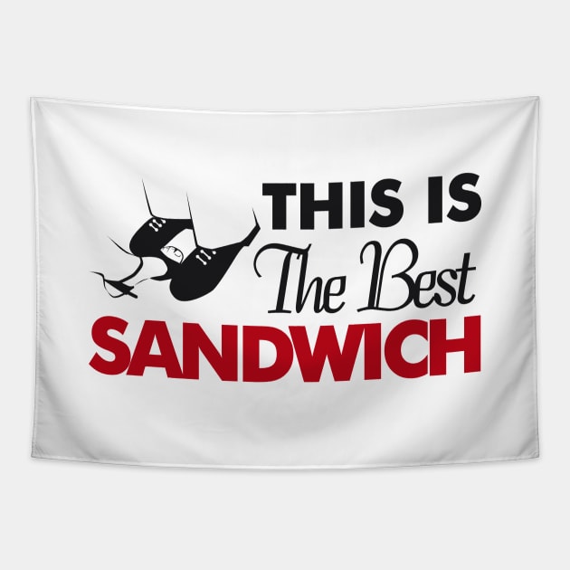 This is the Best Sandwich Tapestry by NMdesign