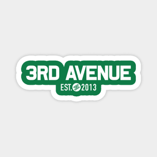 3rd Avenue (Logo) Magnet