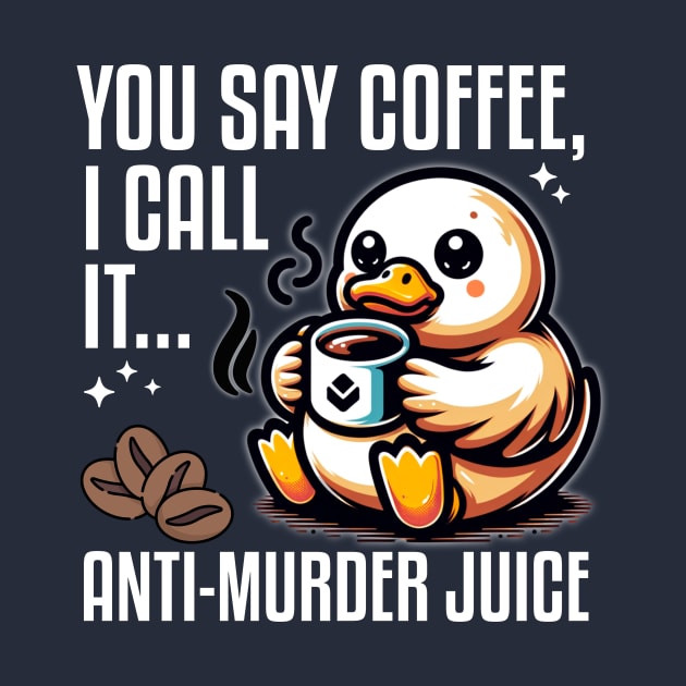 Caffeinated Duck: "You Say Coffee, I Call It... " | Funny by Critter Chaos