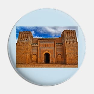 Morocco. Ksar Abbar. Main gate. Pin