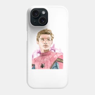 Tom Holland Watercolour Design Phone Case