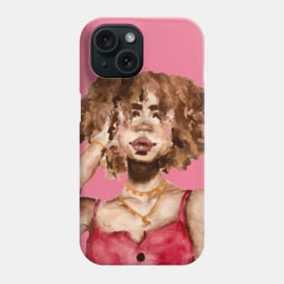 Big Hair Don't Care Phone Case