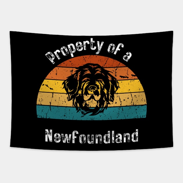 Property of a Newfoundland Tapestry by Red Bayou