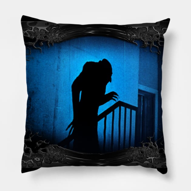 NOSFERATU 4 (1922) Pillow by GardenOfNightmares