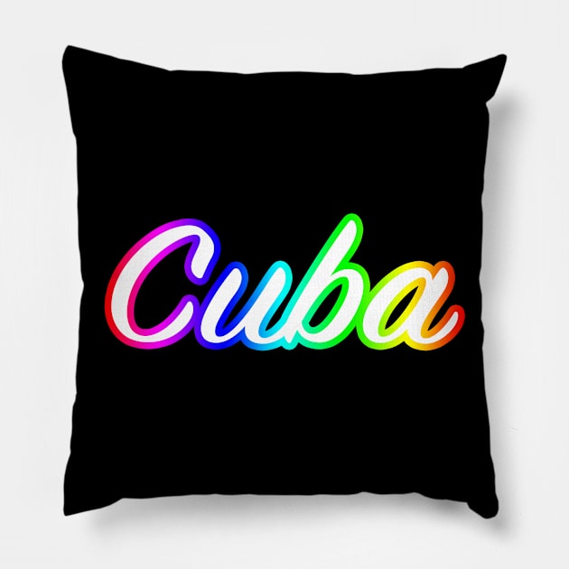 Cuba Pillow by lenn