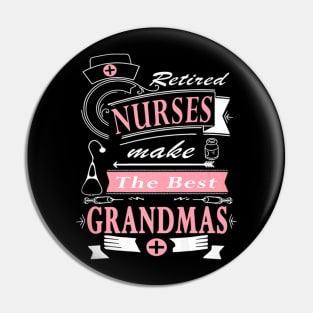 Best Grandma Nurse Nurses Day Pin