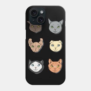 9 Degrees of Cats Phone Case