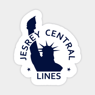 Central Railroad of New Jersey Magnet