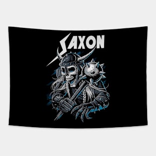 SAXON MERCH VTG Tapestry