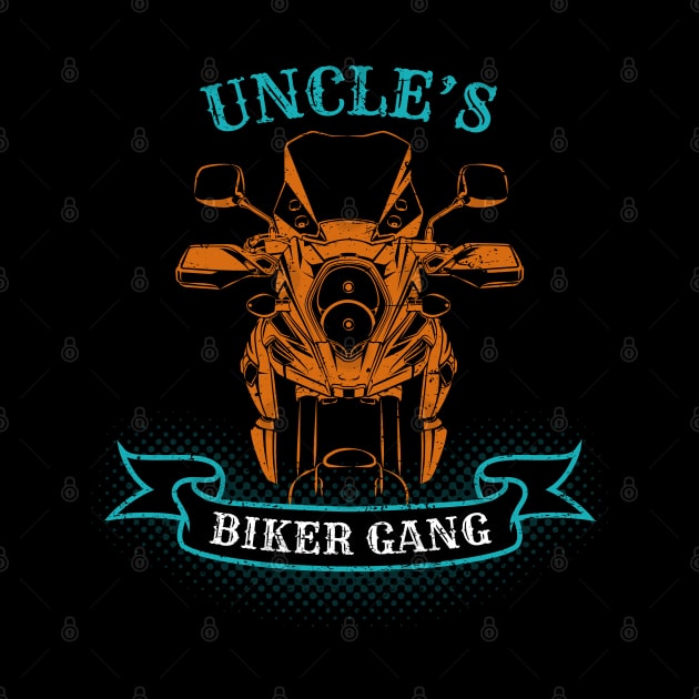 Uncle's Biker Gang Father's Day by DwiRetnoArt99