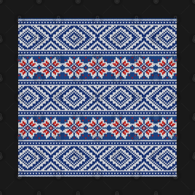 Fair Isle Knitting Pattern by Designoholic