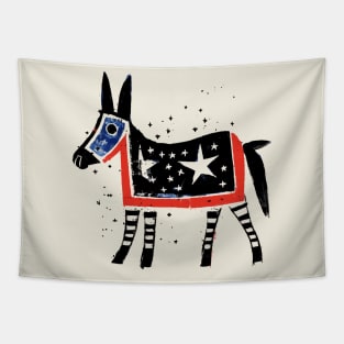 American Donkey Tapestry