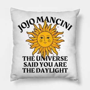 jojo mancini sun Pillow