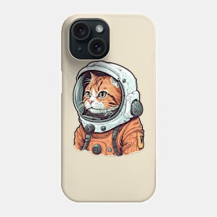 Astronaut cat Phone Case