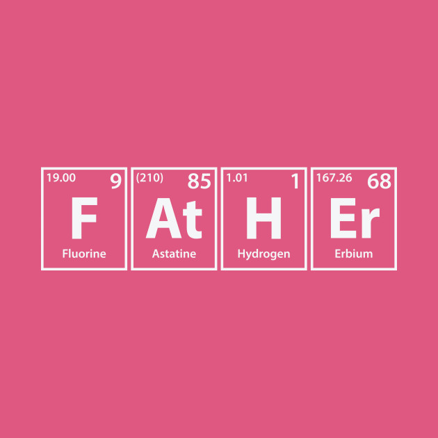 Father (F-At-H-Er) Periodic Elements Spelling - Father - Phone Case