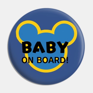 Cute Baby Boy On Board! Pin